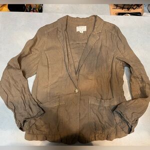 Caslon Women's Tan Lightweight Jacket
